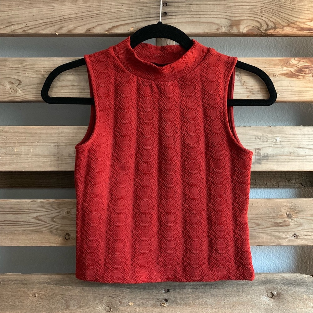 H&M Textured Crop Top